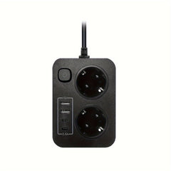 EU Plug Socket with Total Control Switch