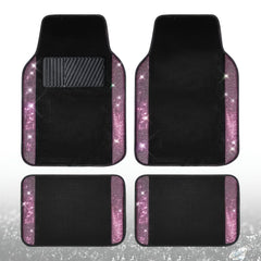 Sparkling Rhinestone Car Floor Mats AH026