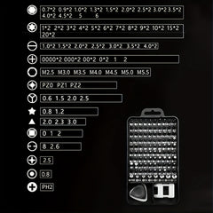 115pcs/set Cell Phone Kit/ Car Precision Screwdriver Repair Tool Kit