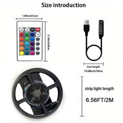 1 Set Flexible Color LED Decorative Strip Light