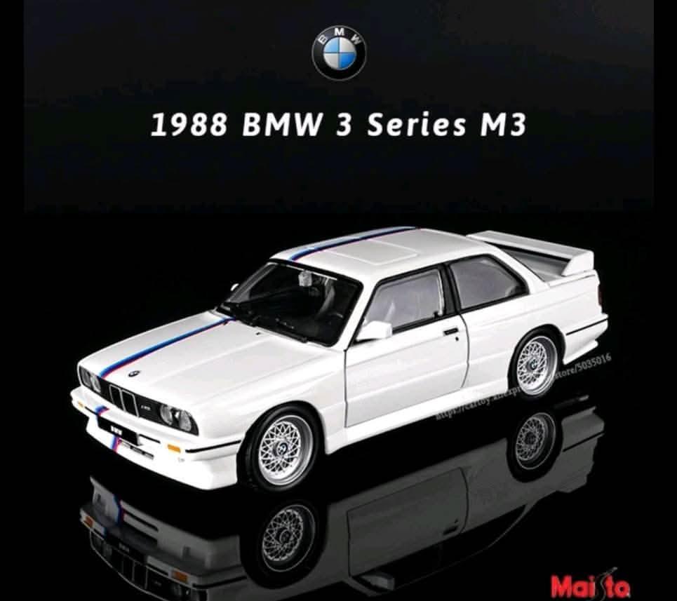 1:24 BMW M3 (E30) 1988 sports car simulation alloy car model toy NTC002 - Nimall
