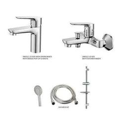 Concept 3 Pcs Set- Basin Mixer, Shower Mixer & Shower Kit
