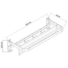 Rena Towel Shelf Hook