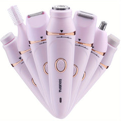 7-in-1 Rechargeable Electric Epilator Kit for Women