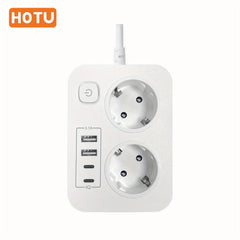 EU Plug Socket with Total Control Switch