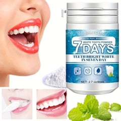 مسحوق تبييض الأسنان وتلميع الأسنان ومسحوق التنظيف العميق للأسنان ومزيل البقع