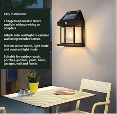 Solar Tungsten Wall Lamp