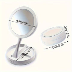 1pc Foldable Makeup Mirror,