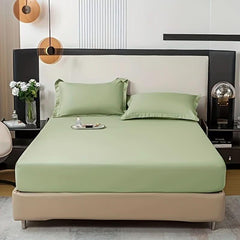 طقم ملاءات سرير مكون من 3 قطع فائقة النعومة وجيدة التهوية 50%