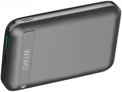 دبليو اي دبليو يو باور بانك لاسلكي مغناطيسي بسعة كبيرة 1OOOOOOmAh من سناب كيوب مع شحن سريع بي دي 20 واط، دعامة قابلة للطي، USB-C، متوافق مع سلسلة ايفون 16/lS/14/13 - لون اسود