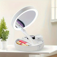 1pc Foldable Makeup Mirror,