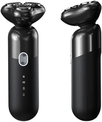 ماكينة حلاقة كهربائية Enchen Mocha S 4D مع رأس قاطع عائم للحلاقة النظيفة، لون أسود