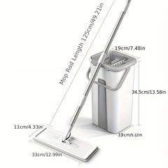 Mop And Bucket With Wringer Set