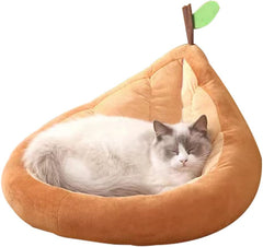 Plush Pet Bed, Cute Warm And Comfortable Sofa Pet Kennel