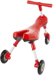 showkah® Mantis 3 Wheel Kids Scooter Scuttlebugs Baby Folding Tricycle Baby Walker for Kids & Toddlers (Red)