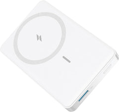 بطارية مغناطيسية من Anker Magnetic Power Bank 10K، تحتوي شاحن محمول لاسلكي، بطارية شحن سريع للغاية 20 واط مع USB-C متوافق مع Magsafe، iPhone 15/15 Plus/15 Pro/15 Pro Max، iPhone 14/13/12 Series