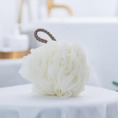 ثمينز اسفنجة استحمام للتقشير من 4 قطع، اكسسوارات الحمام، اساسية للاستحمام ومقشر الجسم، 75 غرام/قطعة من اسفنجات الاستحمام - مجموعة من 4 اسفنجات ملونة على شكل زهور..