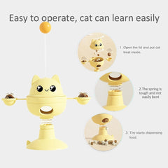 Cat Toys,Cat Toys for Indoor Cats,Interactive Slow Feeder Puzzle Toy,Stimulate Hunting Instincts, Prevent Overeating, and Keep Your Kitty Happy & Active All Day