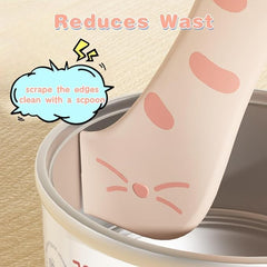 Cat Food Can Lid and Spoon,Pet Food Can Supplies Set