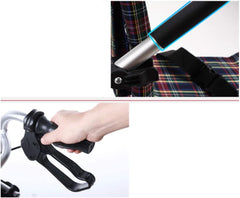 generic Propelled Wheelchair Folding Lightweight Aluminum Alloy with Rust and Corrosion Resistant Small Wheelchair