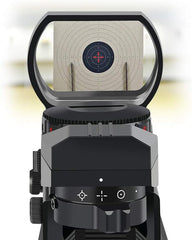 Feyachi Reflex Sight - Adjustable Reticle (4 Styles) Both Red and Green in one Sight!