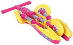 showkah® Mantis 3 Wheel Kids Scooter Scuttlebugs Baby Folding Tricycle Baby Walker for Kids & Toddlers (Red)