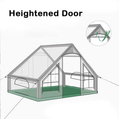 Labymos Waterproof Inflatable Tent Camping Tent for Fishing Hiking Caping Backpacking for 3-8 Persons