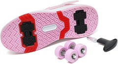 Skate Shoes Roller Shoes Adjustable Roller Skate Shoes Grils Boys Unisex Kids Wheel Shoes