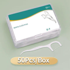 5/50/100/250 قطعة من أعواد تنظيف الأسنان، خيط تنظيف الأسنان العميق للعناية المناسبة بالفم