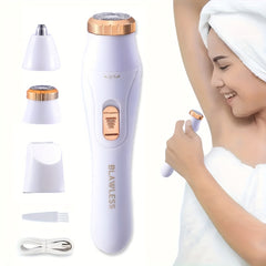 3-in-1 Electric Hair Removal Device for Women