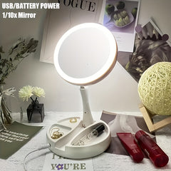 1pc Foldable Makeup Mirror,
