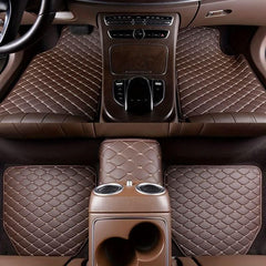 5pcs Leather Car Floor Mats