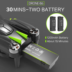 Drone with Camera 1080P HD for Beginners, Brushless Motor Drone with 45 Mins Long Flight Time Altitude Hold Obstacle Avoidance RC Quadcopter Toys Gifts For Kids Adults, Green