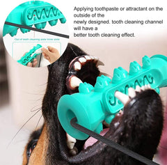 Dog Suction Cup Toy,Dog Chew Toy with 2 Suction Cups,Interactive Tug of War Dog Toy,Indestructible Chew Rope Toys for Small Medium Large Dogs(blue)