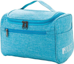 اماتير شنطة مكياج كبيرة للسفر | شنطة ادوات الزينة مقاومة للماء للنساء، شنطة مستحضرات التجميل والعناية بالبشرة مع مساحات تخزين متعددة | شنطة منظمة للمكياج للسفر، شنطة حمام لادوات النظافة (اسود)