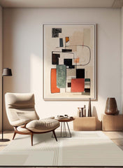 EqiEch Modern Area Rug Soft Floor Mat Rug Pad Anti-Slip Sofa Blanket Washable Living Room Carpets for Home Bedside Multiple Sizes 80 * 120cm/140 * 200cm/200 * 300cm (Style4, 1.4 * 2m)