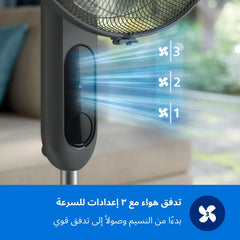 Philips Long-Range Tower Fan with Aroma Diffuser