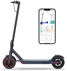 Electric Scooter for Adults, 8.5"/10" Tires, 19/22Mph, 350W/500W Motor, 21-28 Miles Range, Folding E-Scooter with Dual Suspension,APP(V1/SPRO/MAX)