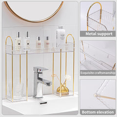 Over-Faucet Bathroom Organizer