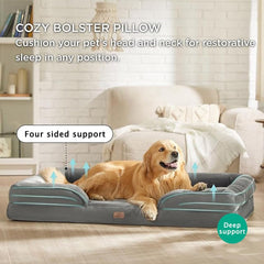 Dog Bed,Washable Dog Sofa Bed for Large Medium Small Dogs