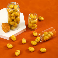 KASTWAVE Simulation Realistic Vegetable, 100Pcs Mini Artificial Foam Potatoes, Lifelike Potato Props for Party, Autumn, Farmhouse, Restaurant Photography, Gift for Dietitian, Teacher, Staff