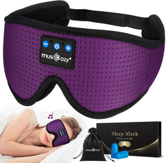 MUSICOZY 3D Bluetooth Sleep Mask with Headphones