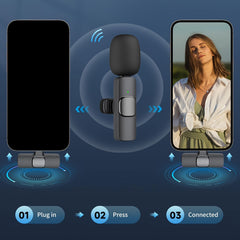 Professional Wireless Lavalier Microphone