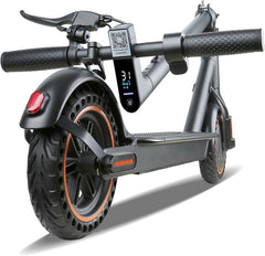Electric Scooter, 500W Motor, Up to 17-20MPH &19-21 Miles, Commuter Escooter, Foldable E-Scooter for Adults with APP and Dual Braking System Escooter(Orange/Grizzly/Black)