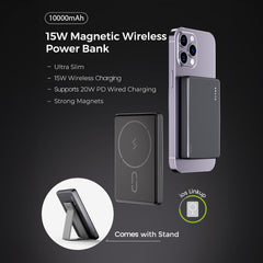 BRAVE 10,000mAh Magnetic Power Bank with Stand