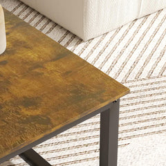 80cm new coffee table Side End Table for Living Room, Bedroom, Office, charcoal and Ink Black