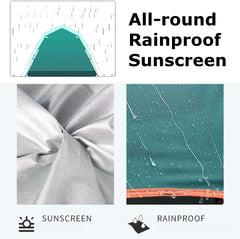 Arabest Camping Tent - 5-8 Person Family Instant Easy Set Up With Carry Bag, Waterproof Windproof Pop Up for Camping, Hiking, Mountaineering