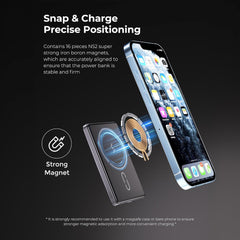 BRAVE 10,000mAh Magnetic Power Bank with Stand