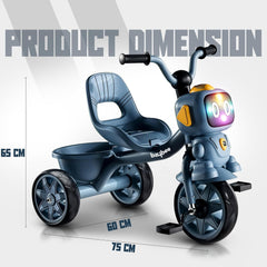 Baybee Robo Baby Tricycle for Kids, Smart Plug n Play Kids Cycle with Music