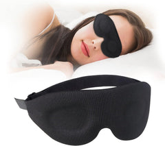 Sleep Mask 100% Blackout 3D Contoured Sleep Eye Mask